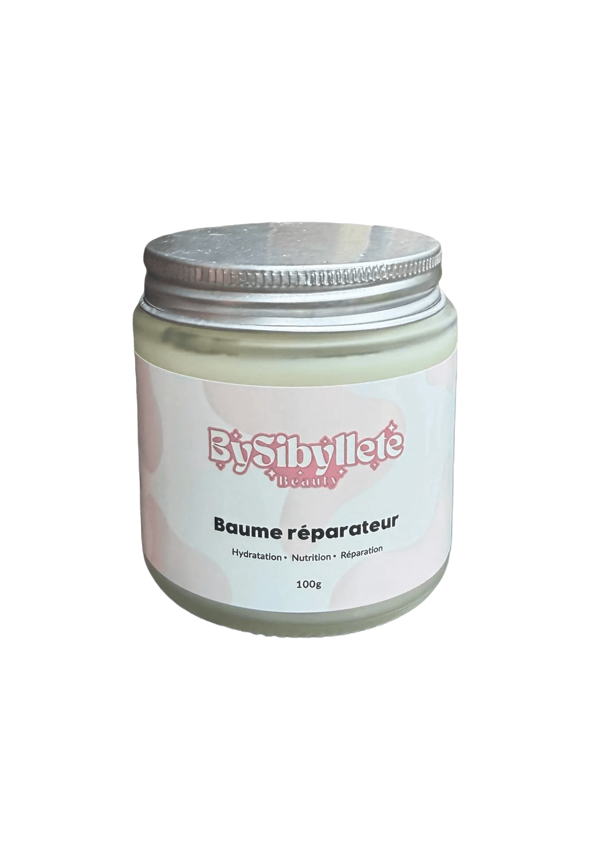 Pot de Baume réparateur By Sibyllete (100g) aux vertus hydratantes et réparatrices.