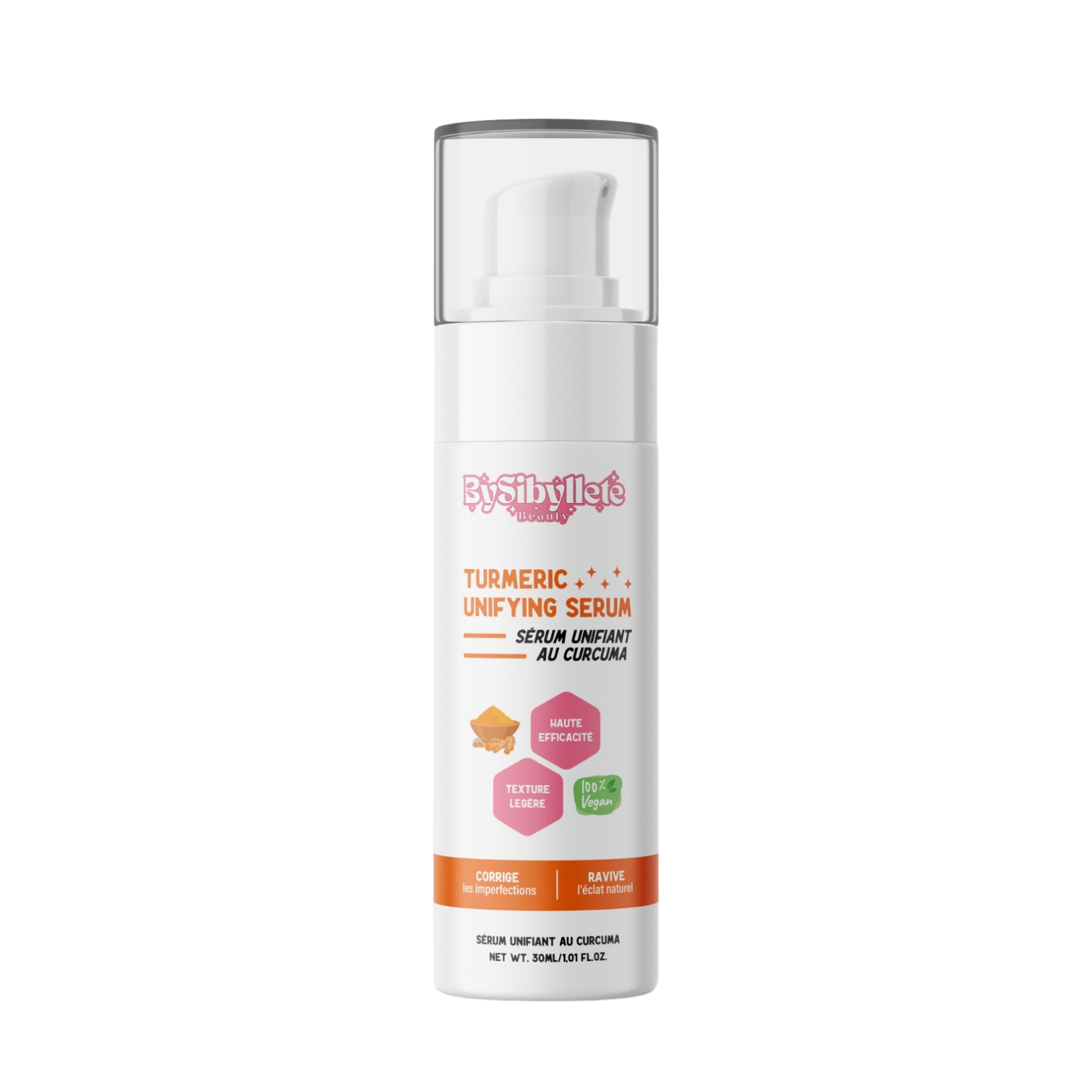 Sérum unifiant au curcuma