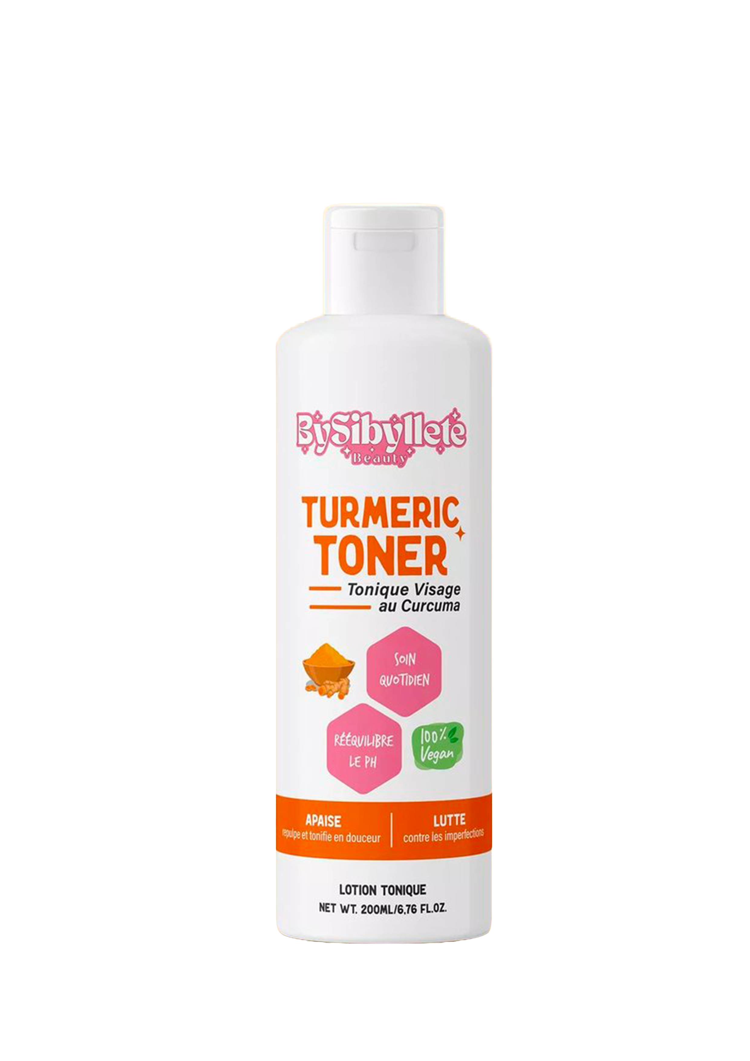 Tonique visage au curcuma