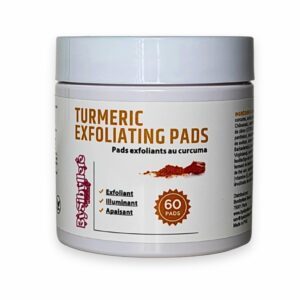 Pads exfoliants au curcuma