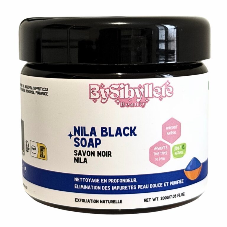 savon noir au nila bysibyllete beauty